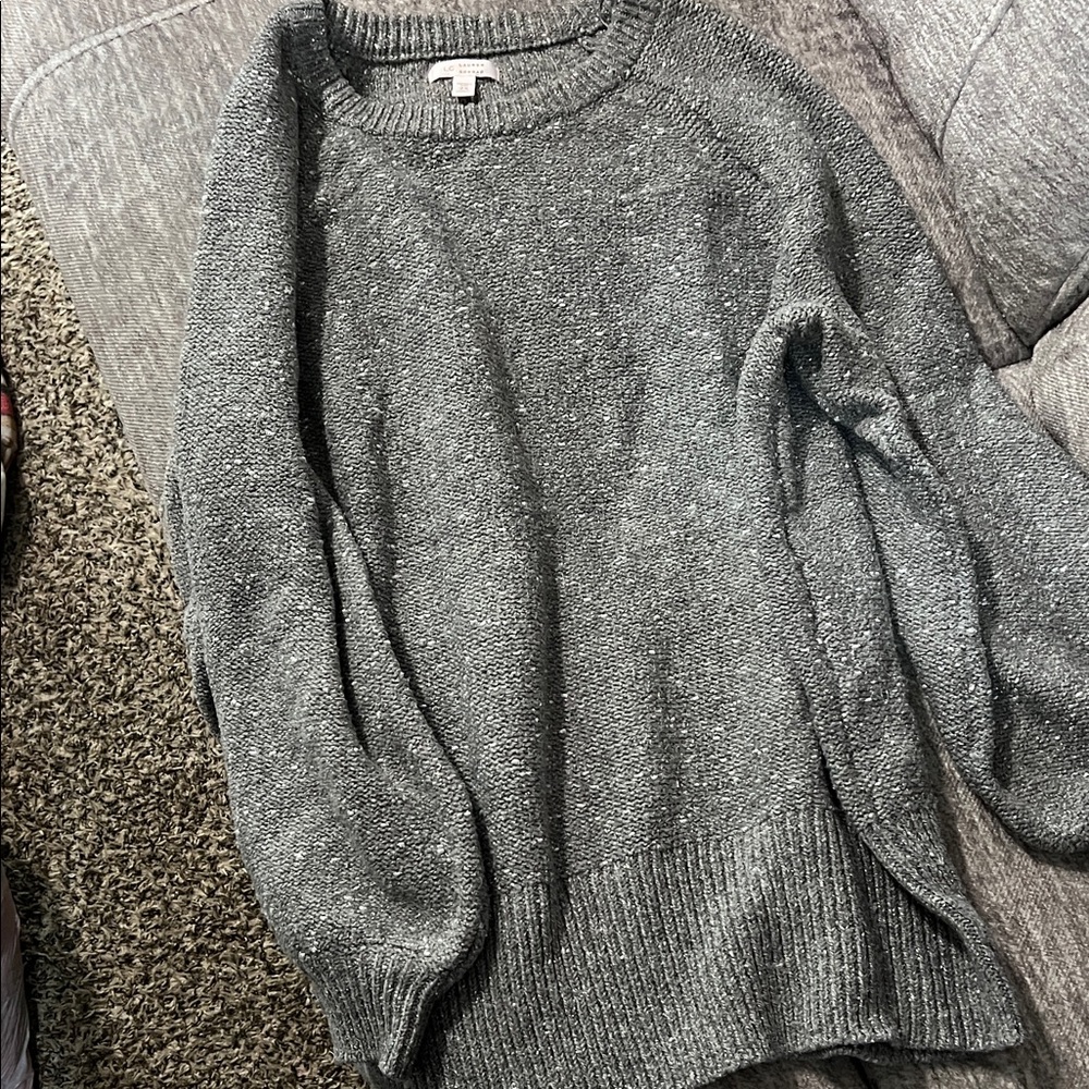 LC Lauren Conrad Heather Gray Sweater